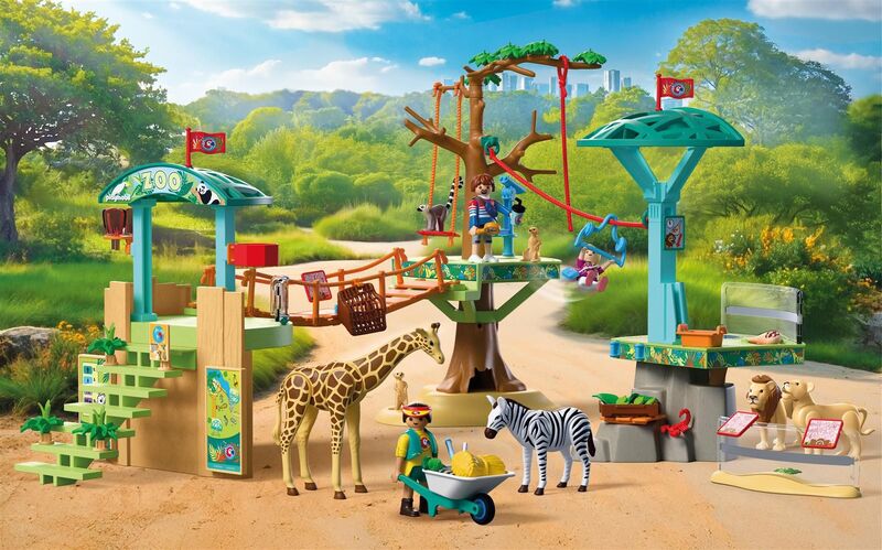 Playmobil® Animals And Friends - Ζωολογικό Πάρκο Με Δραστηριότητες - 72070 - φωτογραφία 7