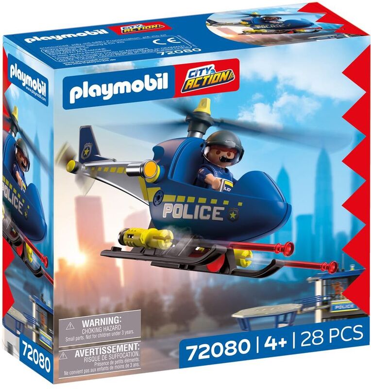 Playmobil Αστυνομικό Ελικόπτερο (72080) φωτογραφία