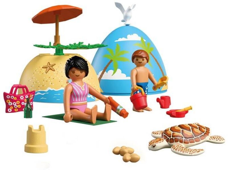 Playmobil Διακοπές Στην Παραλία (72101)