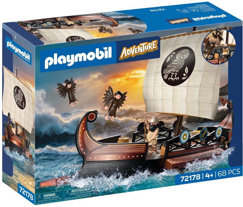 Playmobil® Adventure - Το Καράβι Του Οδυσσέα Και Οι Σειρήνες - 72178 - φωτογραφία 2