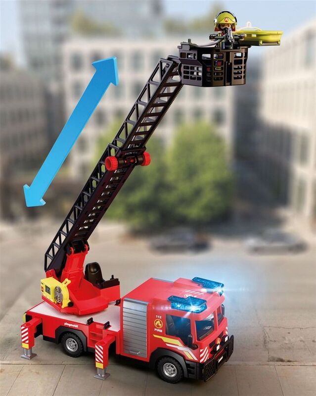 Playmobil® City Action - Πυροσβεστικό Όχημα Με Σκάλα – 72192 - φωτογραφία 5