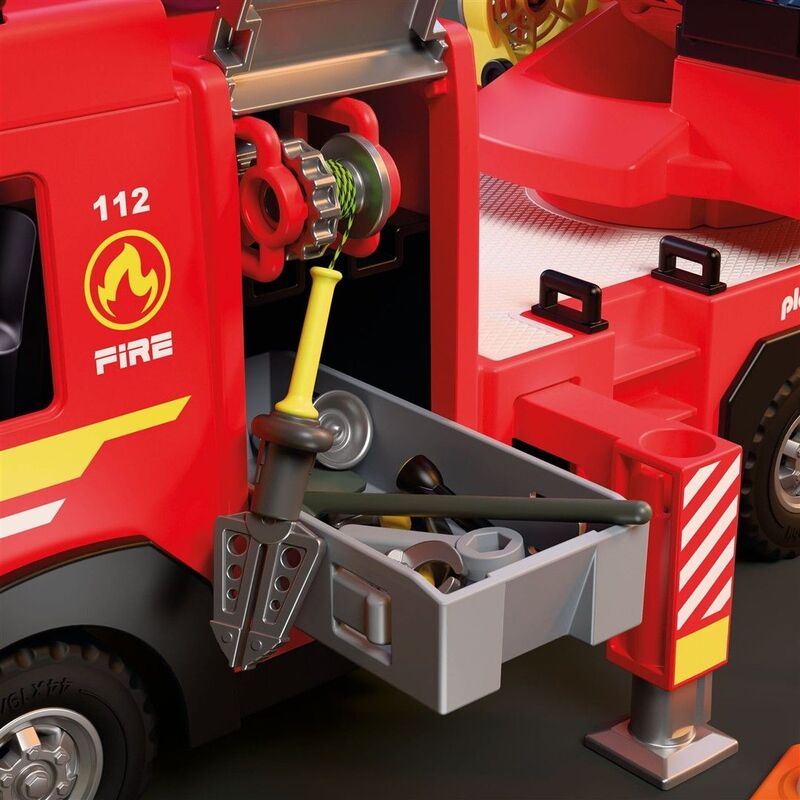 Playmobil® City Action - Πυροσβεστικό Όχημα Με Σκάλα – 72192 - φωτογραφία 6
