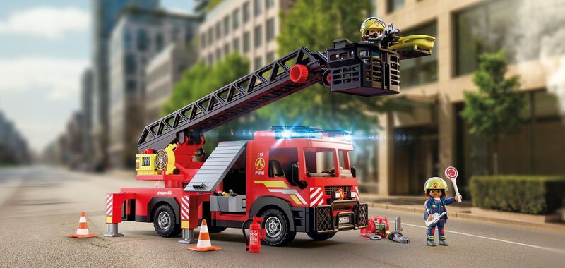 Playmobil® City Action - Πυροσβεστικό Όχημα Με Σκάλα – 72192 - φωτογραφία 7