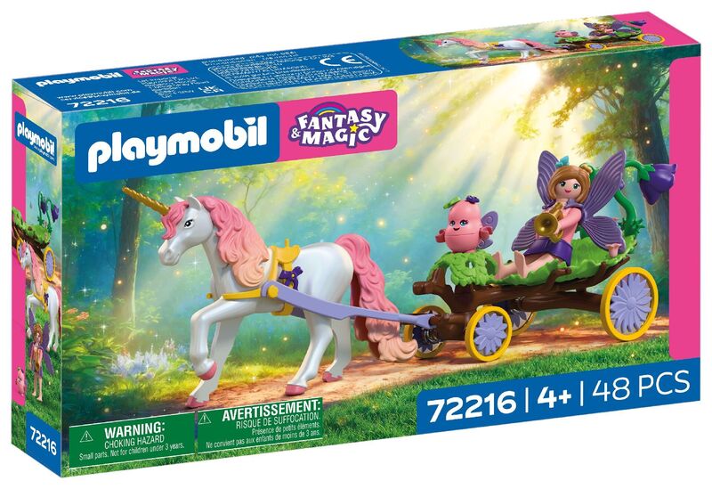 Playmobil® Fantasy And Magic - Νεράιδα Με Άμαξα Μονόκερου - 72216 - φωτογραφία 2