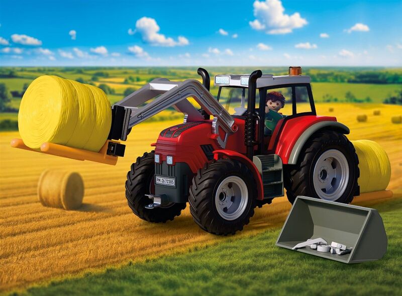 Playmobil® Country - Μεγάλο Τρακτέρ Με Μπάλες Σανού – 72305 - φωτογραφία 3