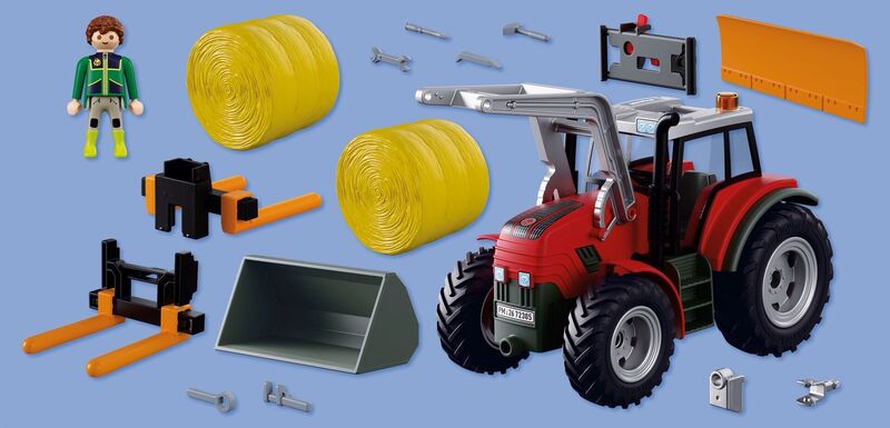 Playmobil® Country - Μεγάλο Τρακτέρ Με Μπάλες Σανού – 72305 - φωτογραφία 5
