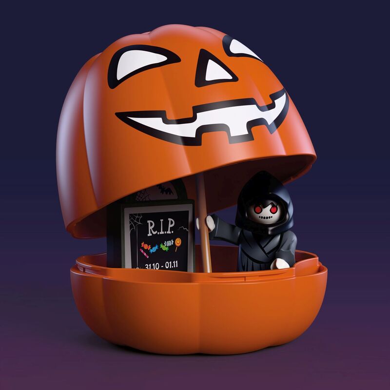 Playmobil® Halloween - Χάρος Με Δρεπάνι - 72357 - φωτογραφία 3