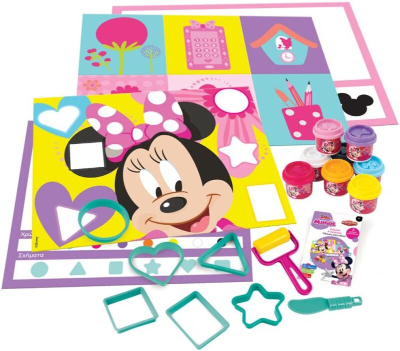 Minnie Σετ Πλαστελίνης-Χρώματα & Σχήματα (1045-03588)