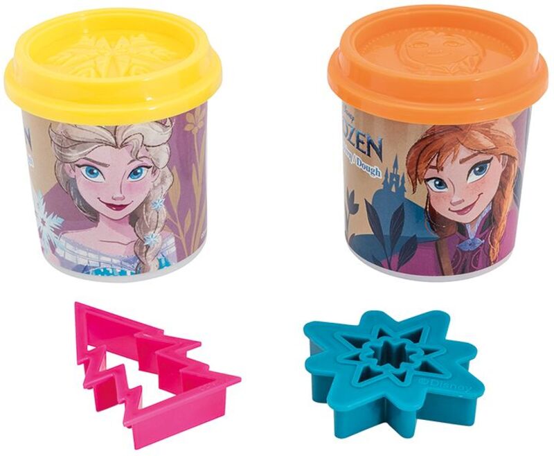 Σετ 2 Βαζάκια Πλαστελίνης Με Cutters-8 Σχέδια (1045-03607) φωτογραφία