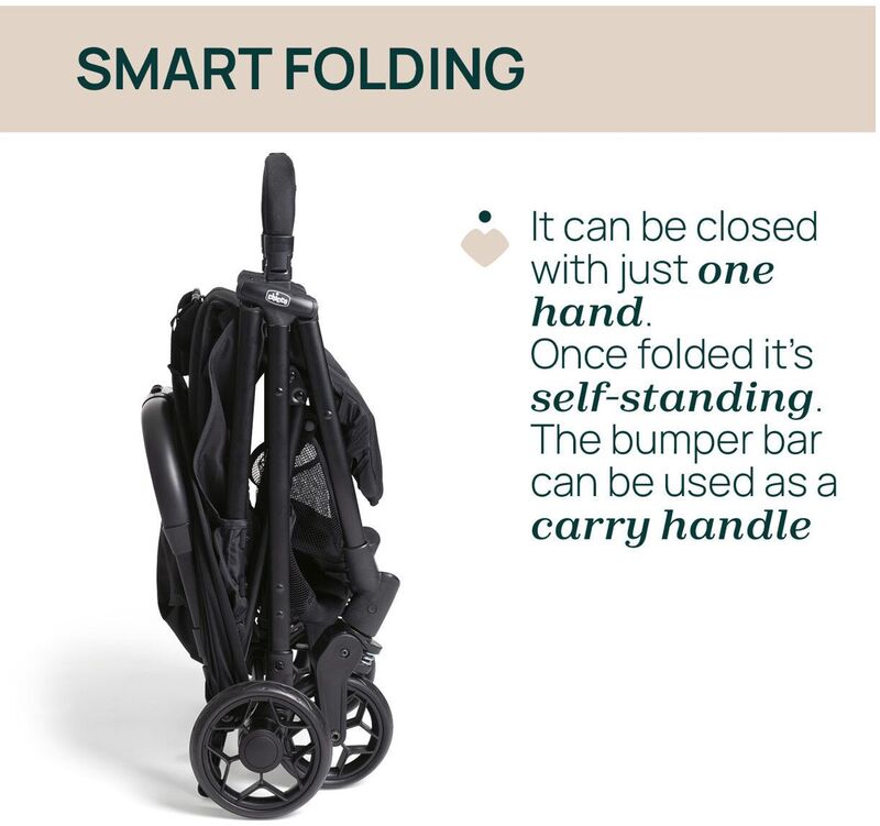 Chicco Καρότσι Urbino Black (O06-87138-95) φωτογραφία