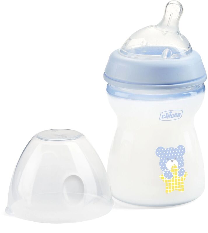 Chicco Μπιμπερό Πλαστικό Natural Feeling Σιέλ 250ml 2+Μηνών (A60-81323-20) φωτογραφία