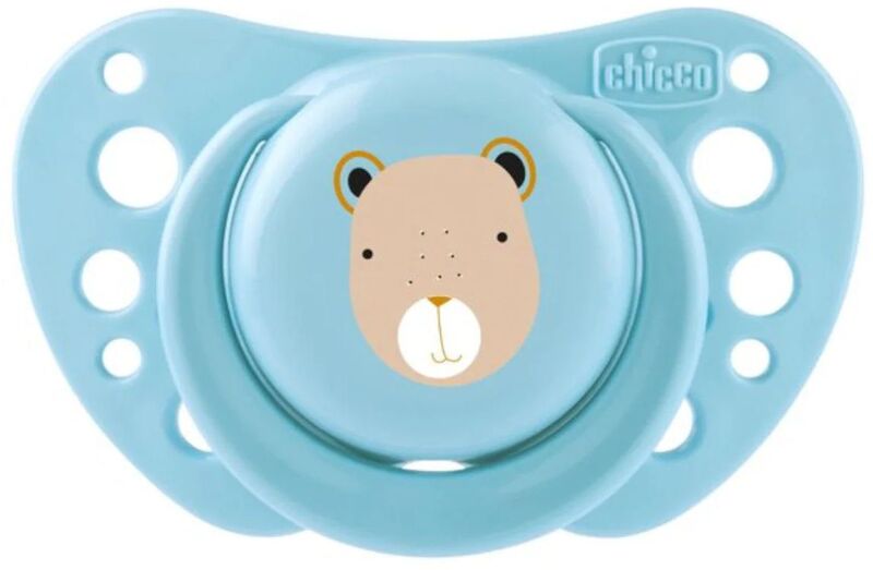 Chicco Πιπίλα Σ Physio Air Μπεζ-Σιέλ 0-6+ Μηνών 2Τμχ (C10-75088-92) φωτογραφία