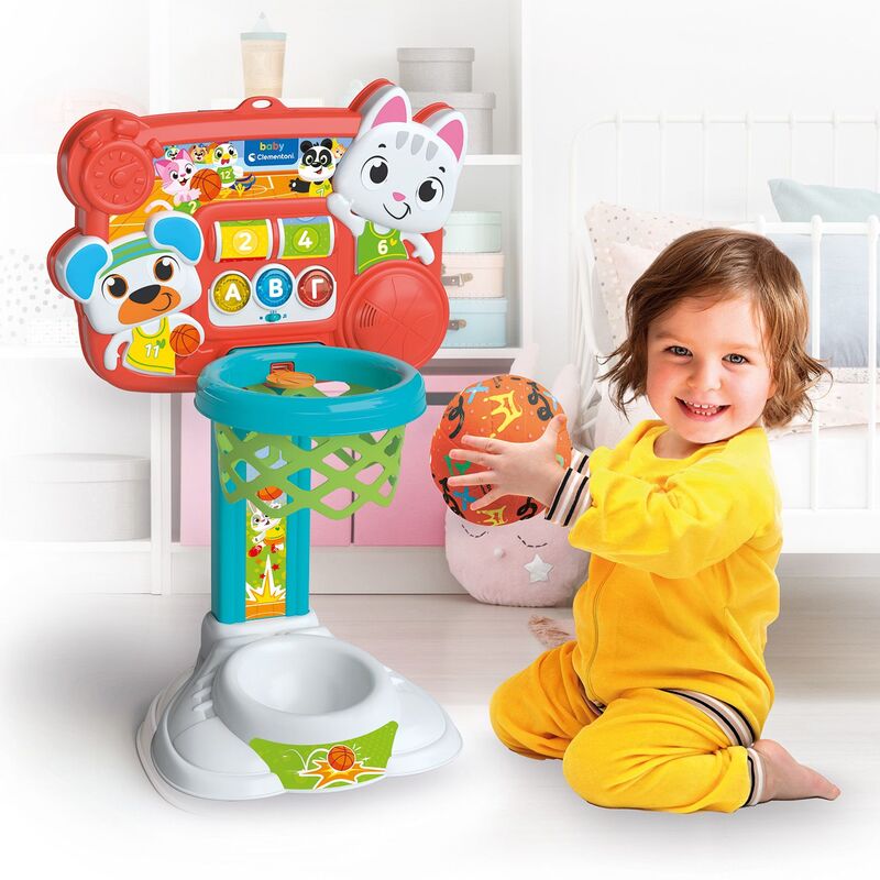 Clementoni Baby Μπασκετάκιας Διαδραστική Μπασκέτα 1000-63441 - φωτογραφία 3