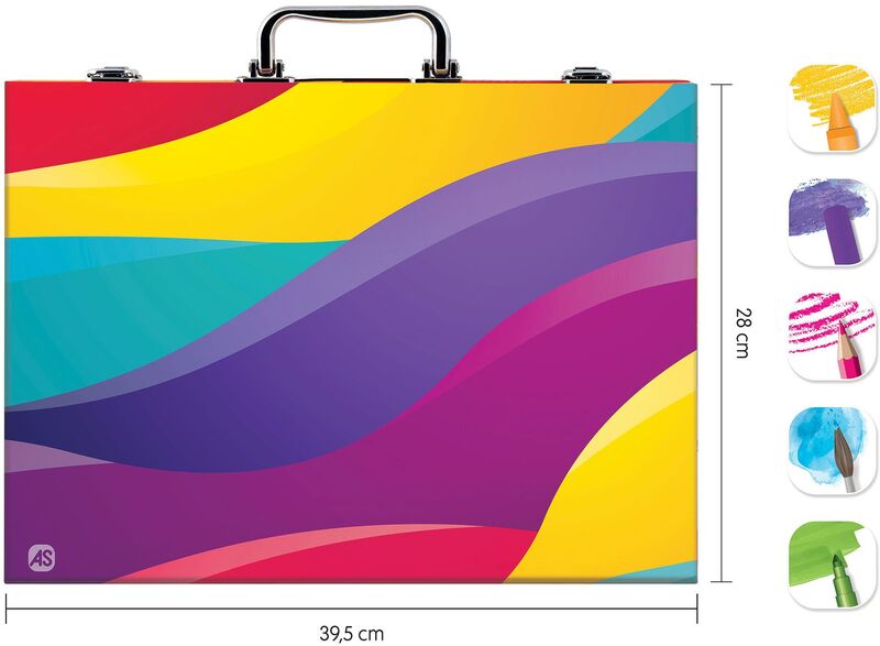 Μαθαίνω & Δημιουργώ Εργαστήριο Ζωγραφικής Deluxe 100 Αξεσουαρ (1038-82057) φωτογραφία