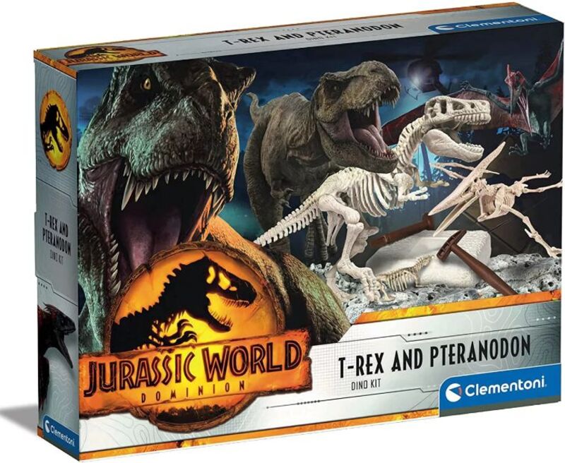 Μαθαίνω & Δημιουργώ Jurassic World T-Rex & Πτερανόδοντας (1026-19205)