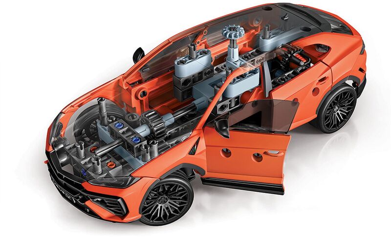 Μαθαίνω & Δημιουργώ Εργαστήριο Μηχανικής Lamborghini Urus (1026-63438) - φωτογραφία 3