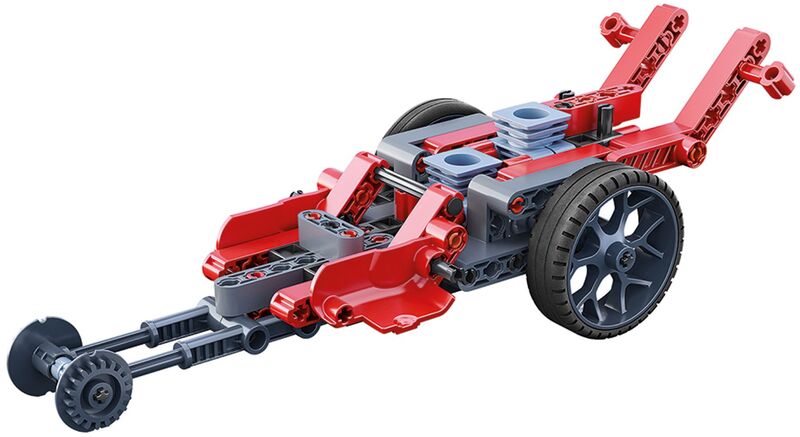 Μαθαίνω & Δημιουργώ Εργαστήριο Μηχανικής Roadster & Dragster (1026-63246) - φωτογραφία 4