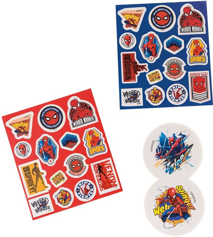 Spiderman Διάφανη Τσάντα Σετ Ζωγραφικής (1023-68003) φωτογραφία