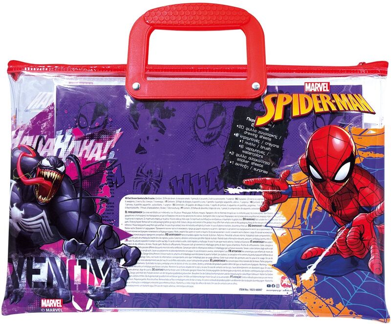 As Company Σετ Ζωγραφικής Marvel Spiderman Σε Διάφανη Τσάντα - 1023-68007 - φωτογραφία 6
