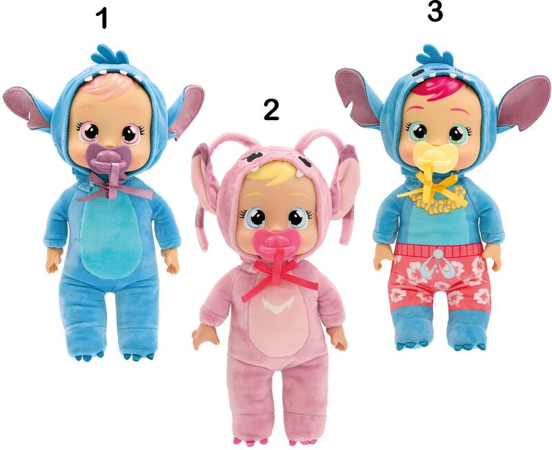 As Company Κούκλα Κλαψουλίνια Tiny Cuddles Disney Stitch Σε 3 Σχέδια - 4104-92329 - φωτογραφία 2