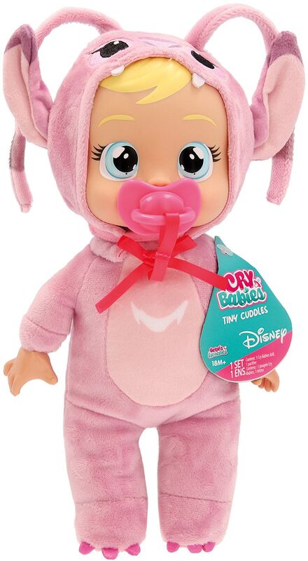 As Company Κούκλα Κλαψουλίνια Tiny Cuddles Disney Stitch Σε 3 Σχέδια - 4104-92329 - φωτογραφία 3