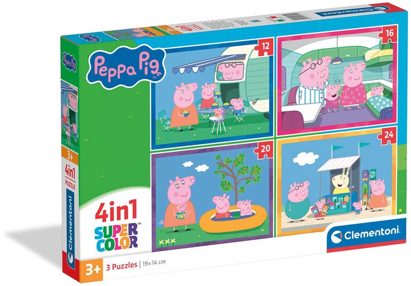 Παζλ 4 In 1 Peppa Pig (1200-21751)