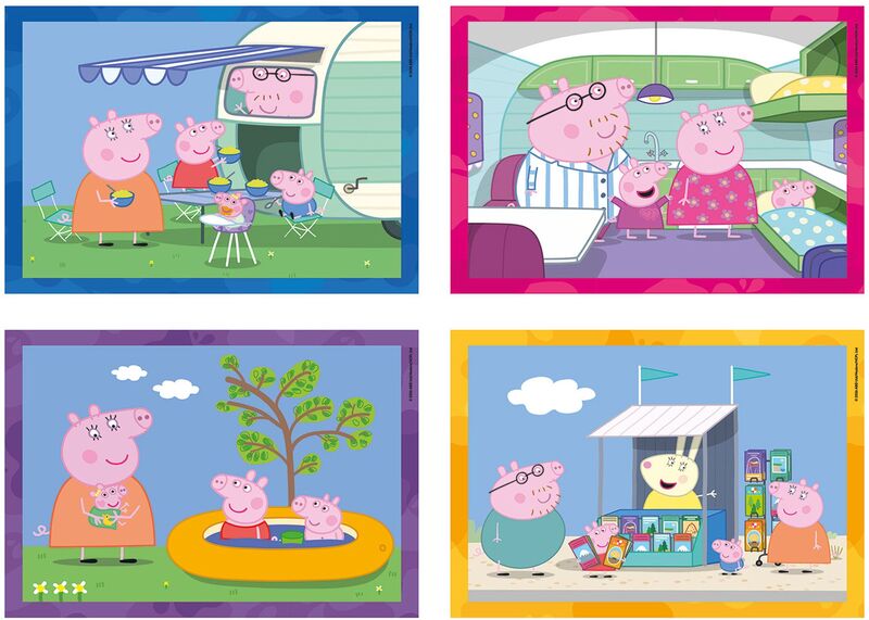 Παζλ 4 In 1 Peppa Pig (1200-21751) - φωτογραφία 2