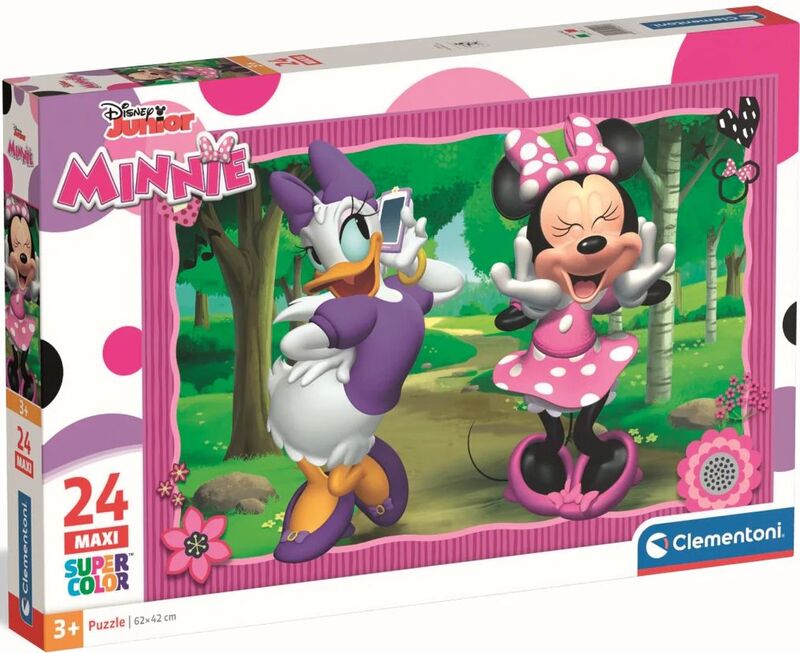 Clementoni Παζλ 24 Maxi Minnie (1200-24091)