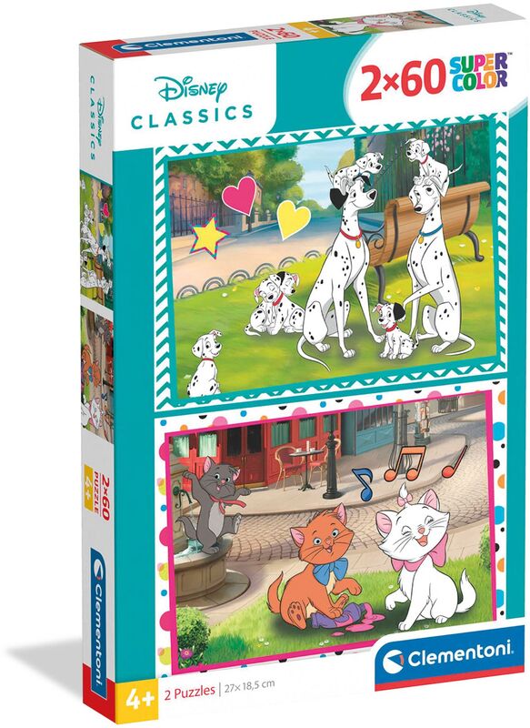 Παζλ 2X60 Disney Classics (1200-24836)