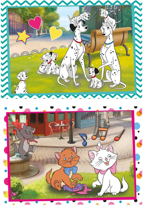 Παζλ 2X60 Disney Classics (1200-24836) - φωτογραφία 2