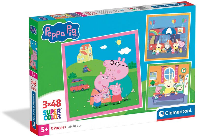 Παζλ 3X48 Peppa Pig (1200-25001)