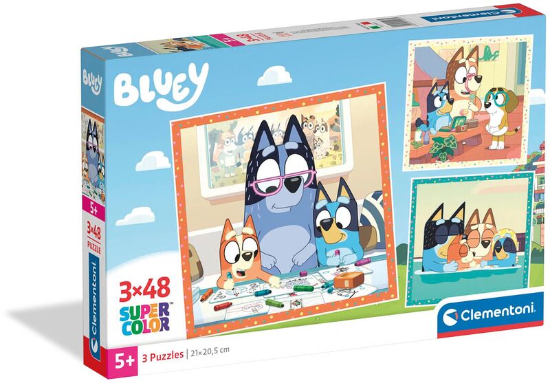 Παζλ 3X48 Bluey (1200-25003)