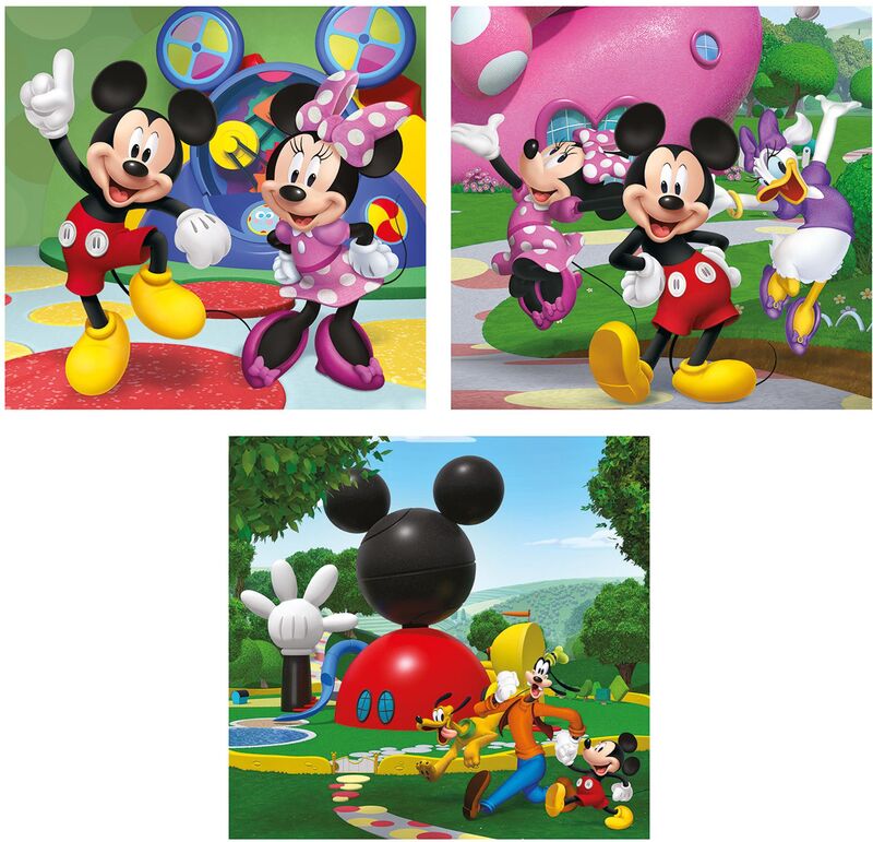 Παζλ 3X48 Mickey Mouse Club House (1200-25005) - φωτογραφία 2