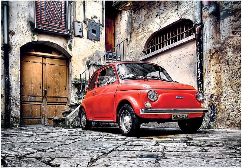 Clementoni Παζλ 500 H.Q.Fiat 500 (1220-35537) - φωτογραφία 2