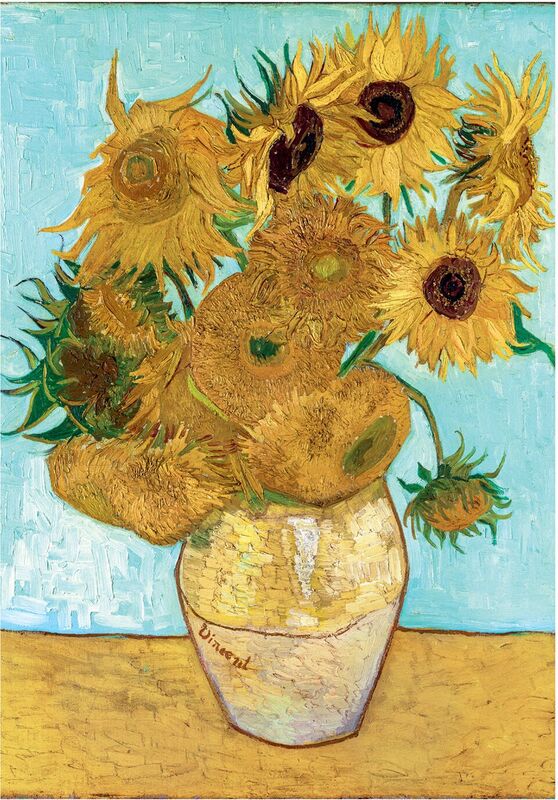 Clementoni Παζλ 1000 Museum Van Gogh:Girasoli (1260-39966) φωτογραφία