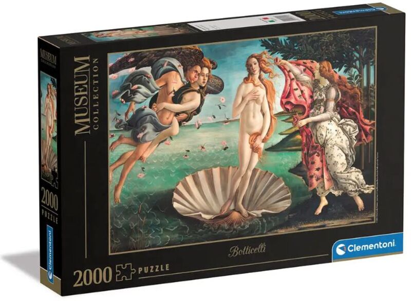 Clementoni Παζλ 2000 Museum Botticelli:Η Γέννηση Της Αφροδίτης (1220-32572)