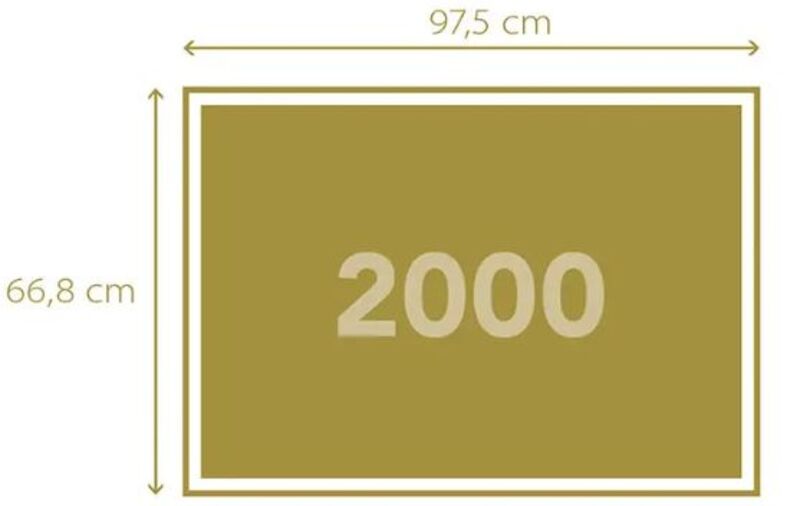 Clementoni Παζλ 2000 Museum Botticelli:Η Γέννηση Της Αφροδίτης (1220-32572) - φωτογραφία 3