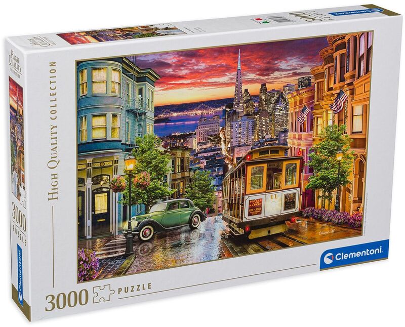 Clementoni Παζλ 3000 H.Q.Σαν Φρανσίσκο (1220-33547)