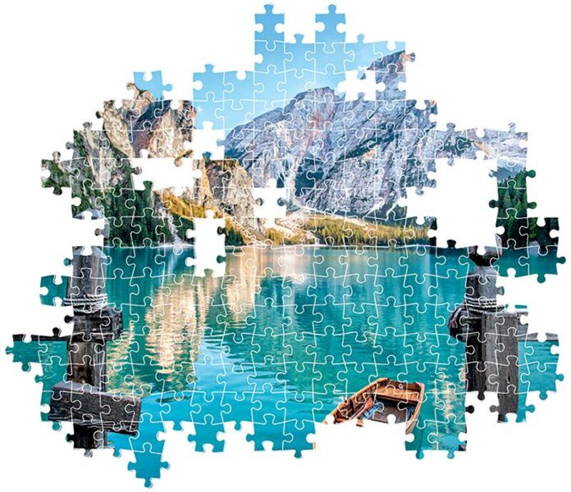 Clementoni Παζλ 500 H.Q.Braies Lake (1220-35538) - φωτογραφία 3