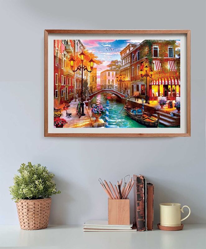 Clementoni Παζλ 500 H.Q.Sunse Over Venice (1220-35586) - φωτογραφία 4