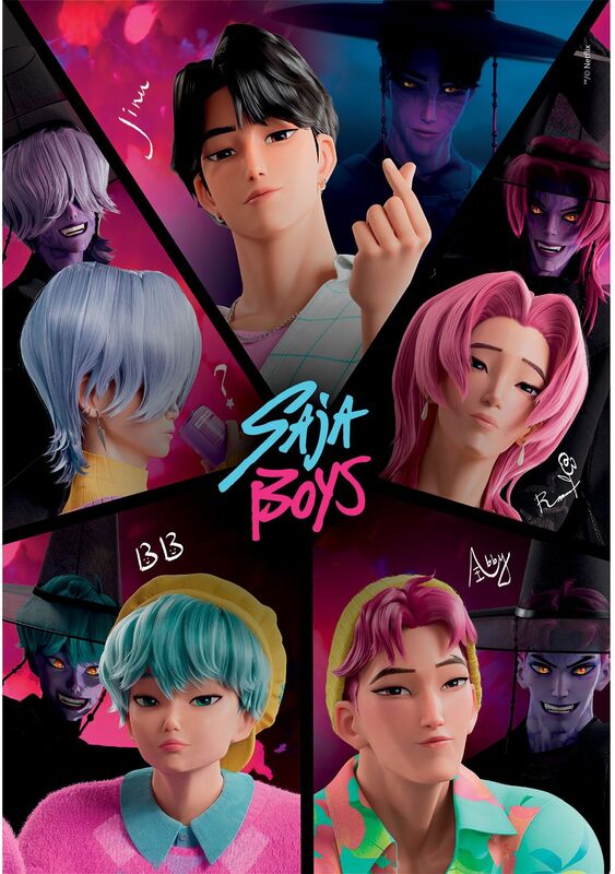 Παζλ 500 H.Q.K-Pop Demon Hunters (1220-35625) - φωτογραφία 2