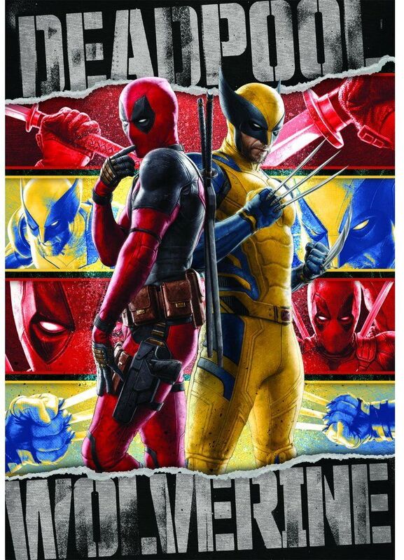 Clementoni Παζλ 1000 H.Q.Deadpool & Wolverine (1260-37050) - φωτογραφία 2