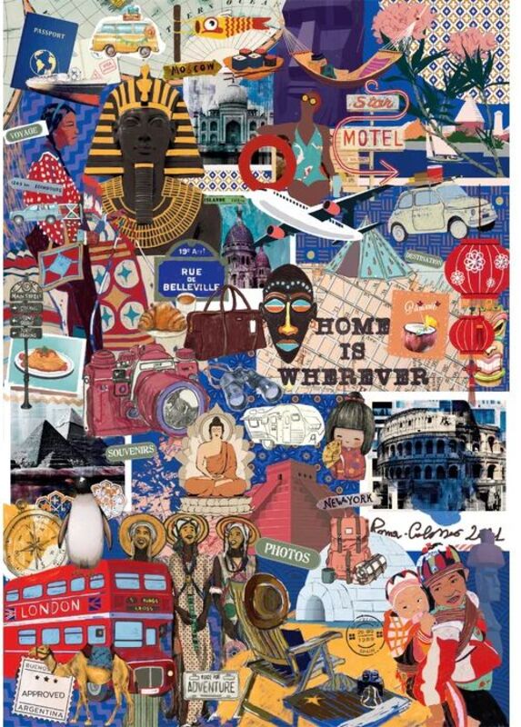 Clementoni Παζλ 1000 More Is More-Travel & Cultures (1260-37072) - φωτογραφία 2