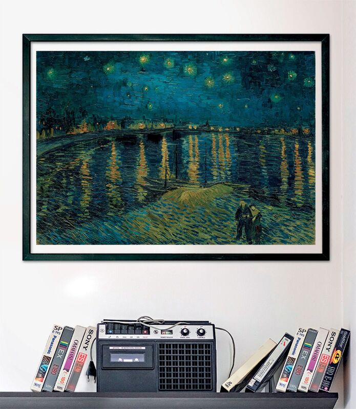 Clementoni Παζλ 1000 Museum Van Gogh:Starry Night Over Rhone (1260-37095) - φωτογραφία 4