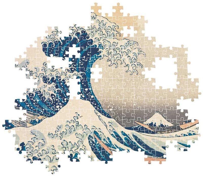Clementoni Παζλ 1000 Museum Hokusai:The Great Wave (1260-39707) - φωτογραφία 3