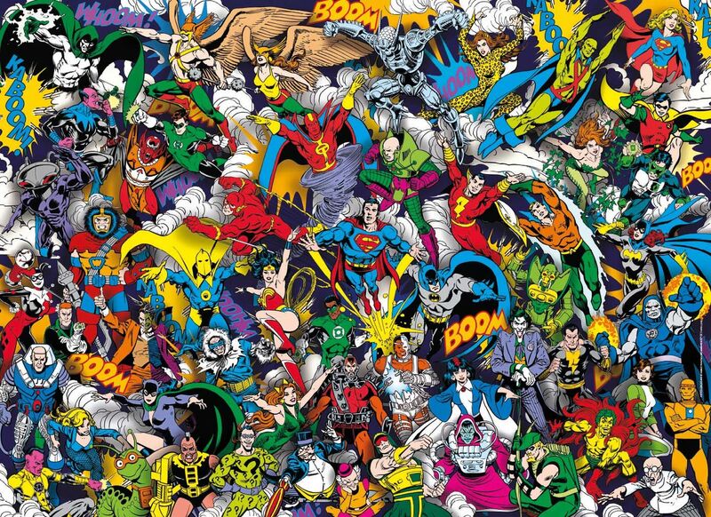 Clementoni Παζλ 1000 Impossible DC Justice League (1260-39863) - φωτογραφία 2