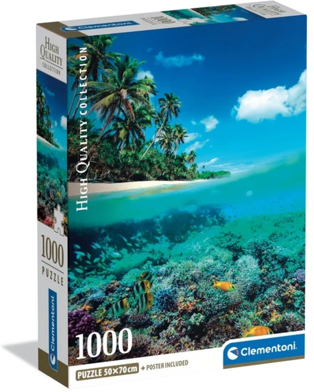 Clementoni Παζλ 1000 H.Q.Καλοκαιρινός Παράδεισος (1220-39931)