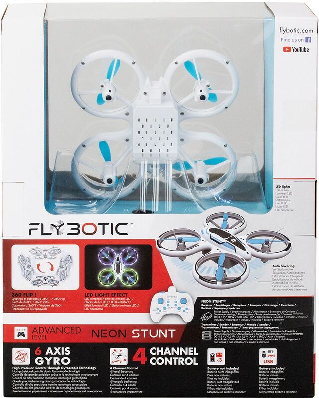 Silverlit Τηλεκατευθυνόμενο Drone Neon Stunt (7530-84827) φωτογραφία