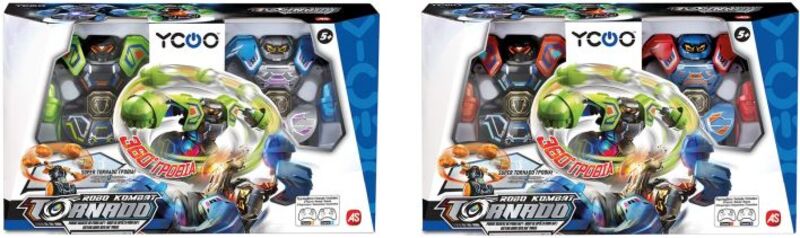 Silverlit Τηλεκατευθυνόμενο Robot Kombat 360 Tornado-2 Σχέδια (7530-86883) φωτογραφία