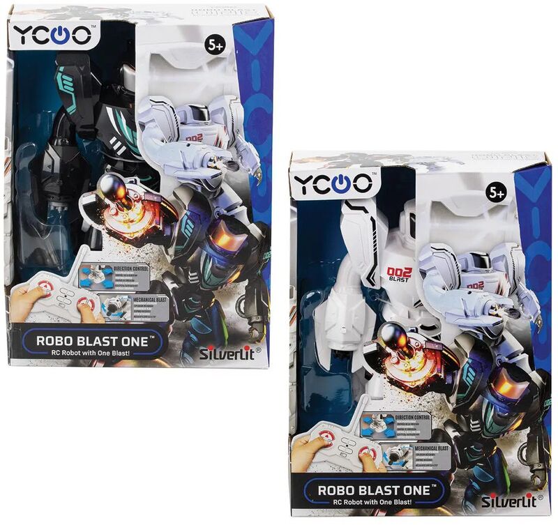 Silverit Τηλεκατευθυνόμενο Robot Robo Blast One-2 Σχέδια (7530-88589) φωτογραφία